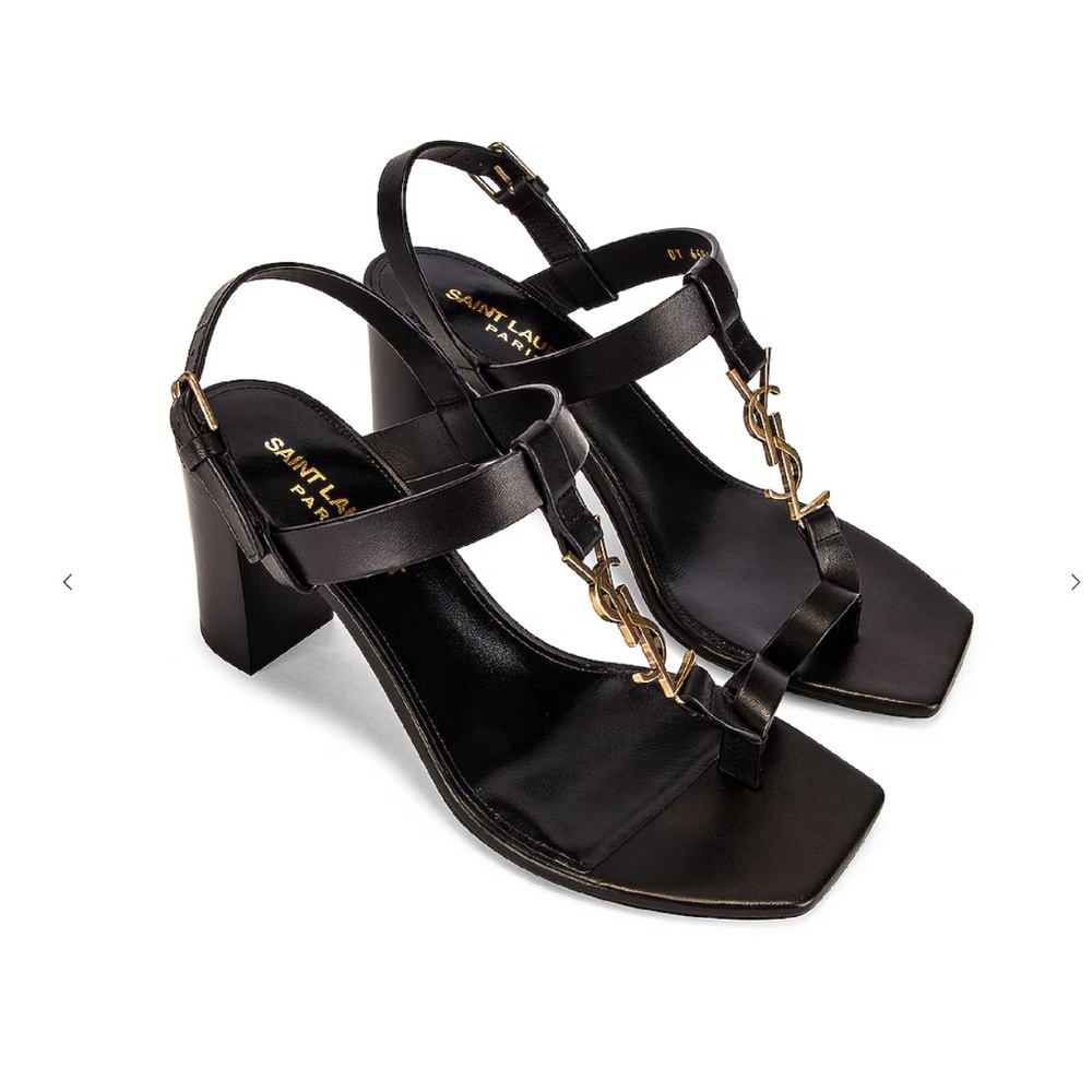 Elegant Black Strappy Sandals